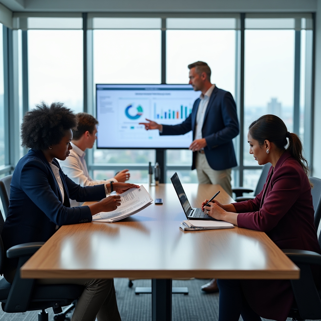 Data audit consulting team